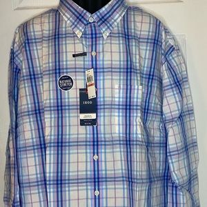 New Izod 3X Long Sleeve dress shirt